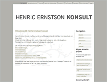 Tablet Screenshot of ernstson.com